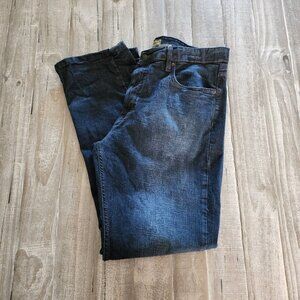 Urban Star‎ Mens Jeans 38 Straight Leg Stretch Denim Casual Classic Dark Wash